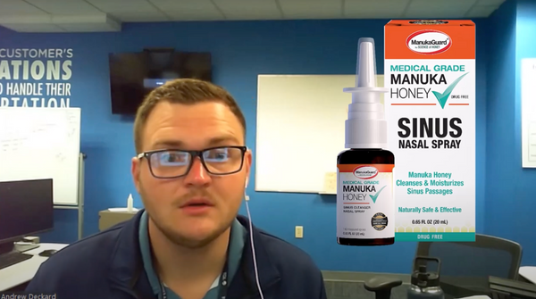 ManukaGuard Testimonial with Andrew