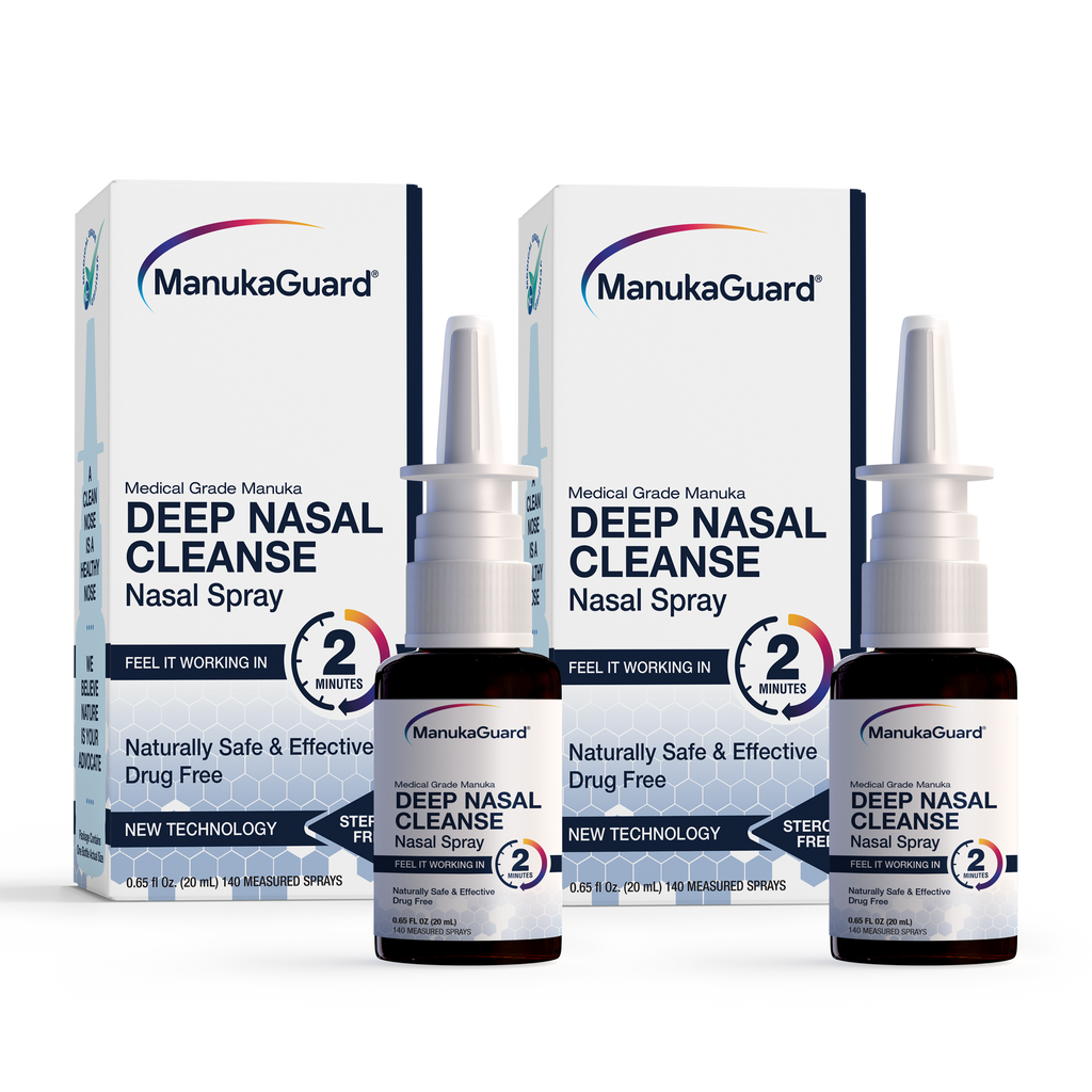 Deep Nasal Cleanse Nasal Spray, 2 Pack Bundle