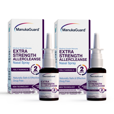 Extra Strength Allerclenase Nasal Spray, 2-Pack Bundle