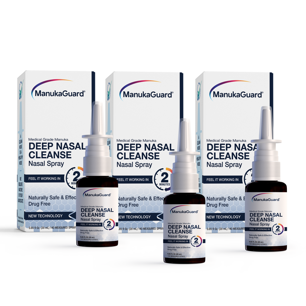 Deep Nasal Cleanse Nasal Spray, 3-Pack Bundle