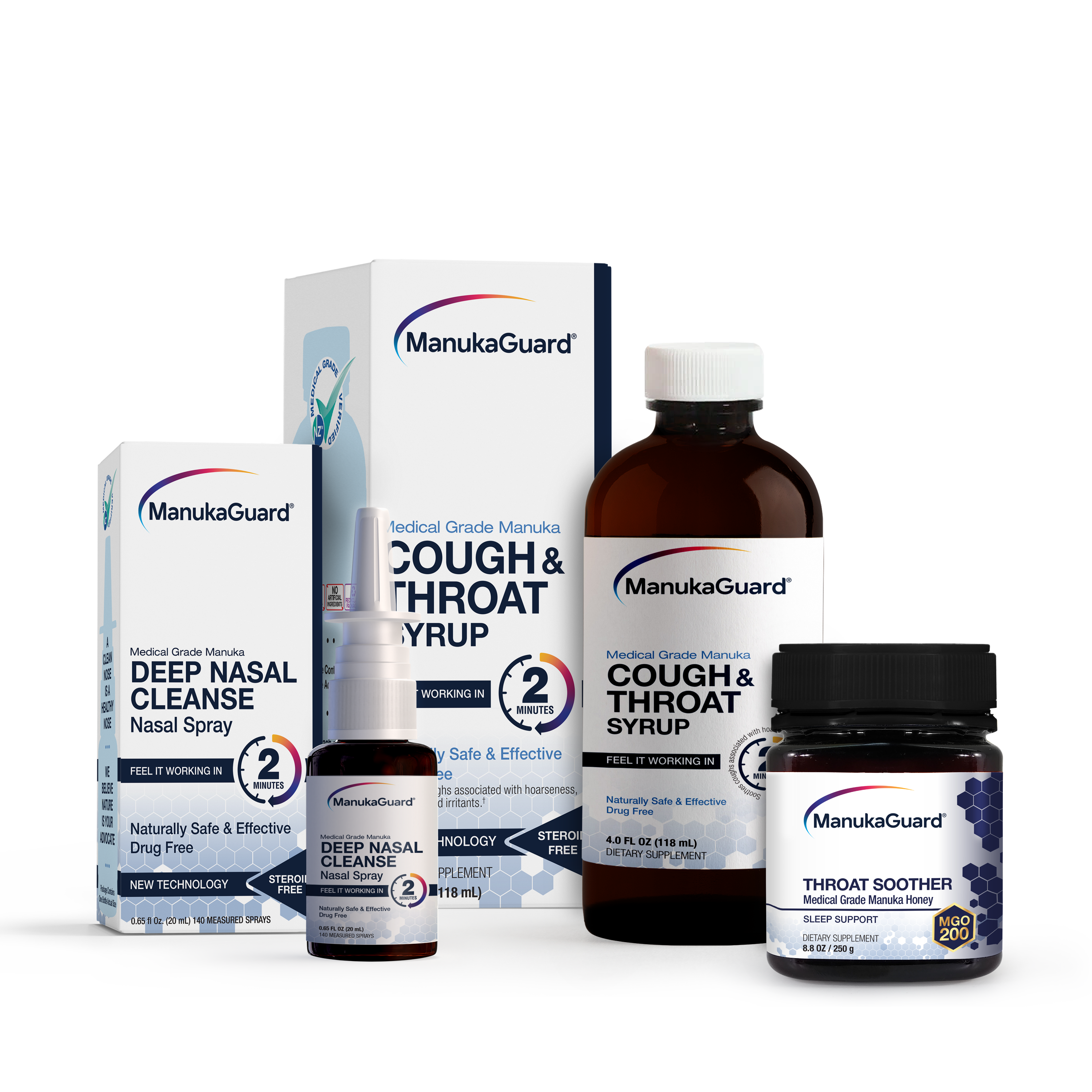 Powerful Trio, The Nose & Throat Bundle