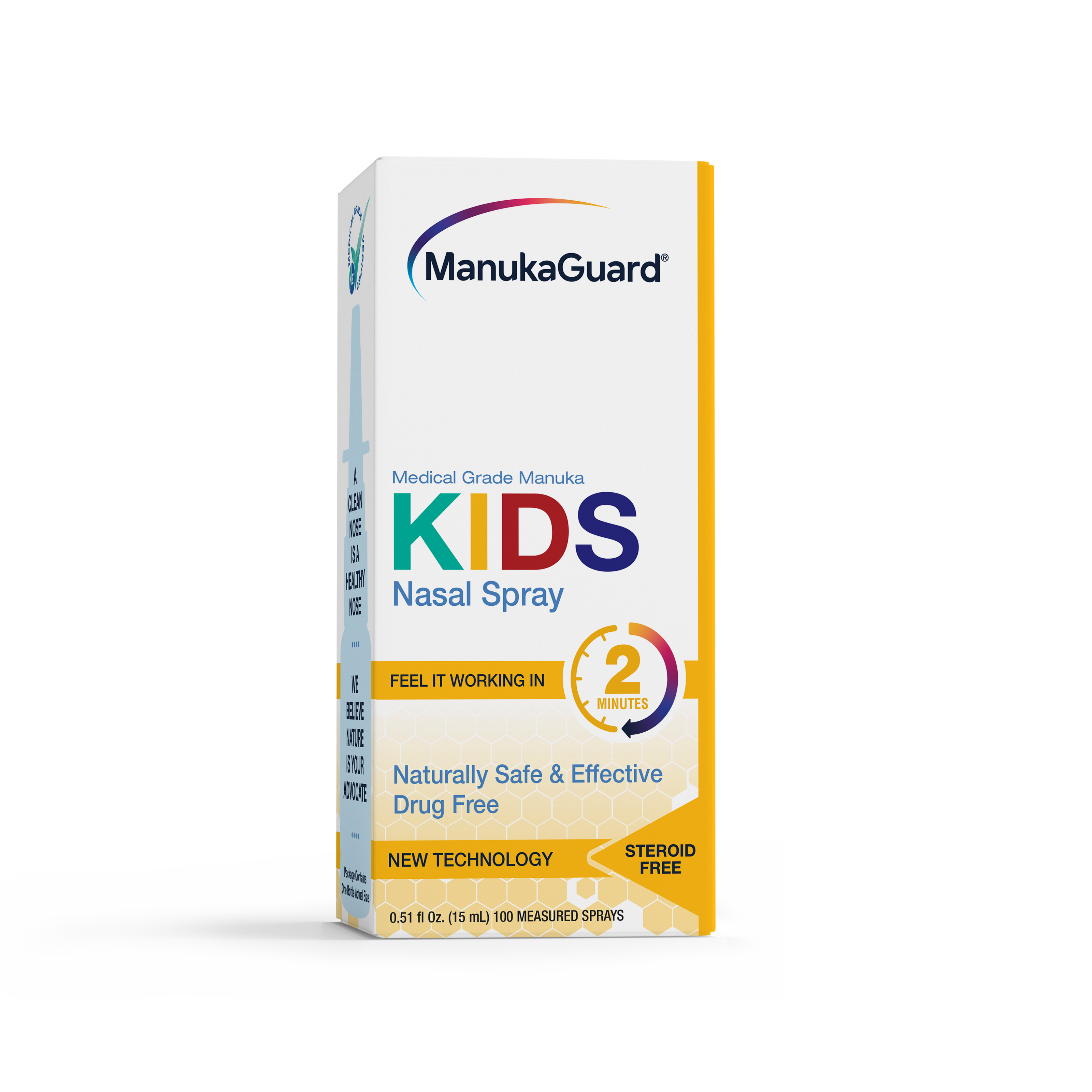 Kid's Nasal Spray, Medical Grade Manuka Honey